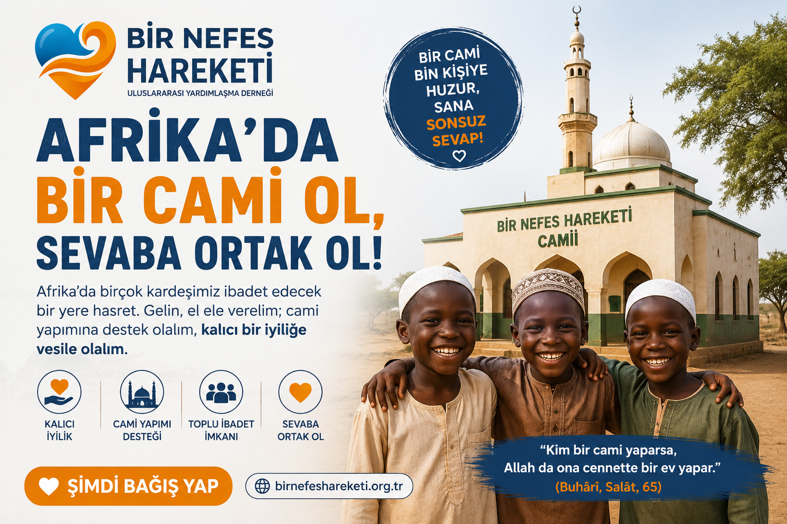 CAMİ İNŞASINA DESTEK OL